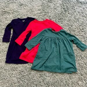 Bundle of Baby Girl Dresses | Primary & Carter’s | Size 6-12 Months